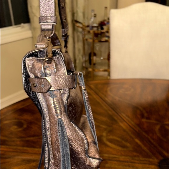 Rebecca Minkoff Metallic Shoulder Bag - Picture 7 of 9